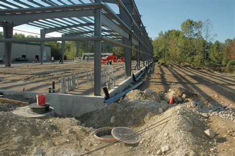 typical foundations for steel buildings